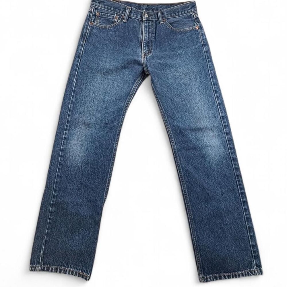 Levi’s 505 Straight Leg Jeans Men’s 30x33 Blue Classic Denim